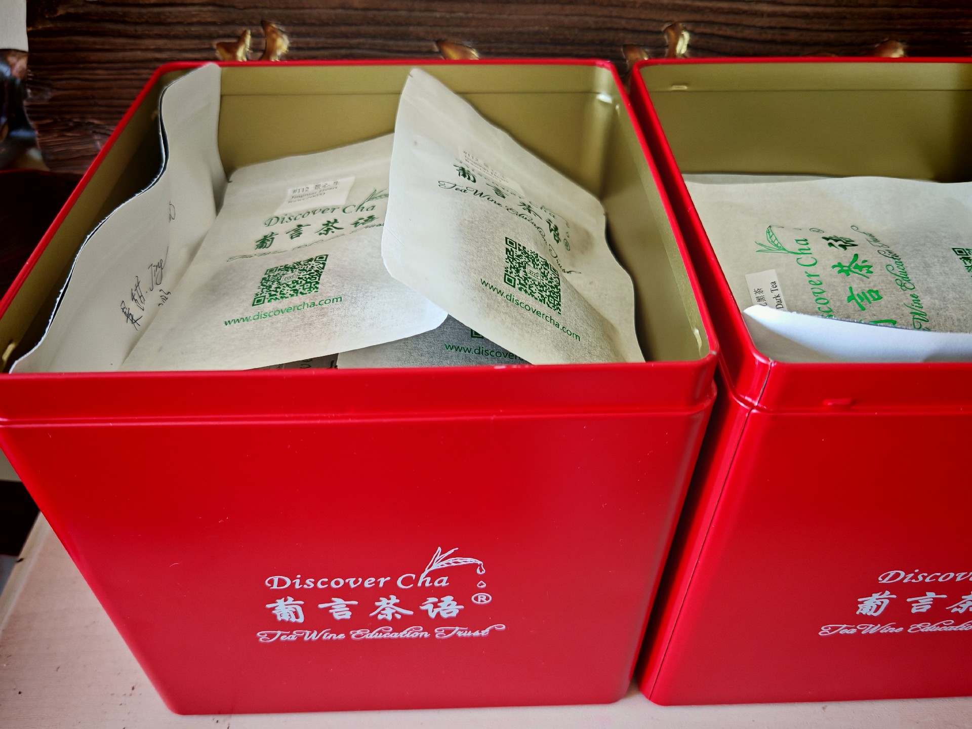 Discover Cha tea samples prepared for study